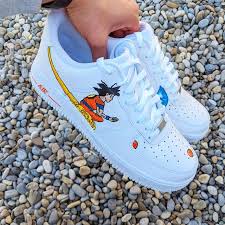Size 9 this shoes are painted made with high quality grade leather paint and finished off with a layer of clear coat for durability. Dragon Ball Z Goku Frieza Air Force 1 S The Custom Movement