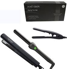 Bio Ionic Curling Iron 1 25 Reviews Hair Straightener Jose Eber Gift Set 125 Solid Ceramic Black Flat Straightener Iron 25mm Black Curling Iron Jose Eber Travel Size Products Hair Straightener