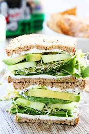 Cucumber And Avocado Sandwich Vegetarian Protein Sources Vegetarian Sandwich Recipes
