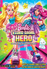 Capa Dvd Barbie Video Game Hero Barbie Movies Barbie Video Game