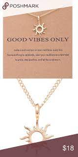 Restocked Good Vibes Only Pendant Necklace Fashion Necklace Fashion Jewelry Womens Jewelry Necklace