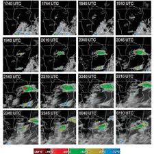Imagen satelital en tiempo real. Pdf Iniciacion De Un Sistema Convectivo Sobre Las Sierras De Cordoba Y Sensibilidad A Modificaciones En El Perfil Orografico