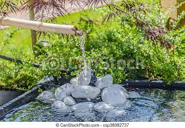 Check spelling or type a new query. Japanese Garden With Bamboo Fountain Traditional Bamboo Fountain In A Japanese Garden Canstock