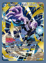 At the same time, the character's movement is also completely easy for many players. Hit In Cold Blood Bt9 093 Sr Dragon Ball Super Singles Universal Onslaught Coretcg