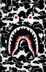 Cool collections of bape camo wallpaper hd for desktop, laptop and mobiles. Red Bape Shark Logo Logodix
