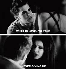 The vampire diaries is the story of elena falling in love with damon. Romantic Love Quotes Famous Love Quotes Vampire Diaries
