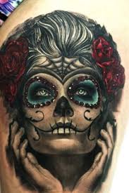 Tag der toten kostüm & schminke. Wisst Ihr Warum Eine La Catrina Einen Zugenahten Mund Hat Tattoo