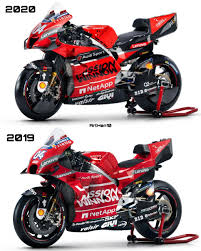 Very different feelings but the same mentality, all for the team, #allforone. Motogp 2020 Ducati Team 2020 Vs 2019 Ducati Motogp Ducati Motogp