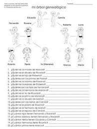 La Familia Spanish Family Tree Questions Worksheet Spanish Family Tree Family Tree Questions Free Spanish Lessons