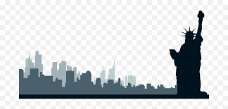 New york skyline clipart stock illustrations new york colorful lettering and travel icons on blue sky background. Silhouette Clip Art New York Skyline Silhouette Nyc Skyline Clipart City Skyline New York Skyline Png New York Skyline Silhouette Png Free Transparent Png Images Pngaaa Com