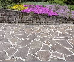 Polygonalplatten Garten Landschaftsbau Garten Design Garten