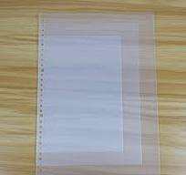 A4 B5 A5 Matte Hard 0.5MM Plastic Polypropylene Sheet for ...