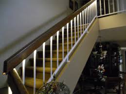Leds Underneath The Railing By Inspired Led Led Lighting Stairs Staircase Railing Accent Led Lighting Diy Led Light Design Led Lights