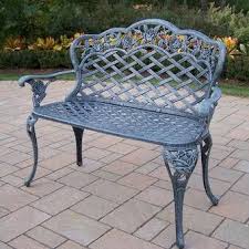 Oakland Living Mississippi Aluminum Garden Bench Discover The Best Aluminum Furniture A Cast Iron Garden Bench Wrought Iron Patio Furniture Teak Bench Outdoor