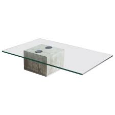 Sergio And Giorgio Saporiti Glass And Concrete Coffee Table Concrete Coffee Table Coffee Table Sofa Table Design
