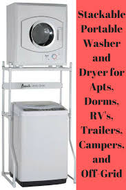 Tried Of The Laundromat Would Prefer A Washing And Dryer In Your Apartment The Washer Can Be Fille Portable Washer Portable Washer And Dryer Washer And Dryer