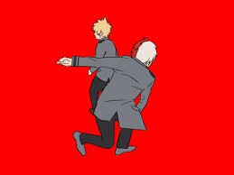 Find funny gifs, cute gifs, reaction gifs and more. Epilepsy Warning Todoroki Vs Bakugou Dance Off My Hero Academia Know Your Meme