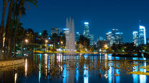 Echo park is pretty safe and family friendly. Echo Park Lake Looks Pretty Sweet At Night Losangeles
