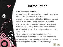 Endemic Species Of The Maltese Islands Ppt Video Online Download