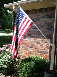 Don't forget to hang a flag somewhere for memorial day. House Mounted Flagpoles Half Staff And More Flagpoles Etc