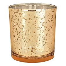 Shop mercury glass candle holders and other mercury glass decorative objects from top sellers around the world at 1stdibs. Just Artifacts 4 Inch Speckled Gold Mercury Glass Votive Candle Holder Walmart Com Walmart Com