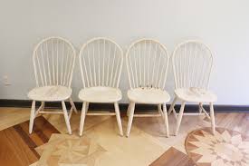 kitchen chairs old before painted