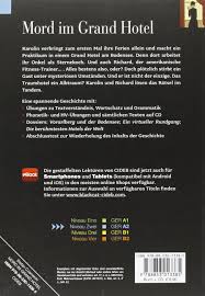 We did not find results for: Mord Im Grand Hotel Book Cd German Edition Czarnecki Stefan 9788853013385 Amazon Com Books
