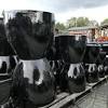 Black thermoformed nursery pot (223) model# tfr001g0g18. 1