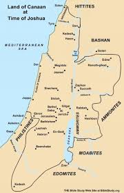 Large Map Land Of Canaan During Book Of Joshua Jpg 480 743 Pixels Bible Mapping Joshua Bible Bible Study