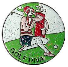 Navika Golf Diva Glitzy Ball Marker With Hat Clip For More Information Visit Image Link Note It Is Affiliate Ball Markers Golf Ball Gift Golf Ball Markers