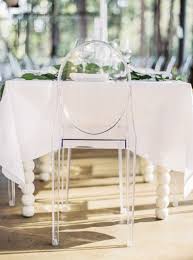 Relaxed Elegant Thailand Destination Wedding Acrylic Chair Thailand Destination Snow White Wedding
