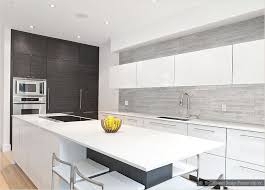 Anthroperks exclusives · designer exclusives Modern Light Gray Subway Backsplash Tile Contemporary Design Contemporary Kitchen Backsplash White Modern Kitchen Modern Grey Kitchen