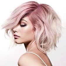With slightly longer hair, there's plenty of medium short hair updo styles to explore. Tumblr Style Pale Pink Short Hair Colors