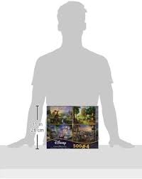 ✅ browse our daily deals for even more savings! Thomas Kinkade Fantasia Lady The Tramp Winnie The Pooh Tangled Disney Dreams Collection 4 In 1 Jigsaw Puzzle Set 500 Pieces Walmart Com Walmart Com