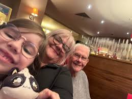 Little date night with daddy n Rae