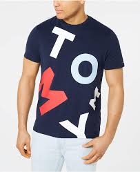 Tommy Hilfiger Men Rodgers Logo Graphic T Shirt Tommy Hilfiger Man Tommy Hilfiger Mens Tshirts
