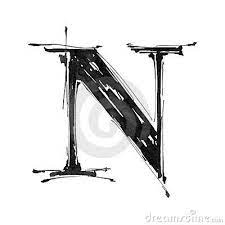 Alphabet Symbol Letter N Alphabet Symbols Letter N Lettering