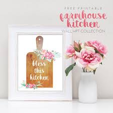 Stylish wall art for less don't settle for boring bare walls. Free Printable Farmhouse Kitchen Wall Art Collection The Cottage Market