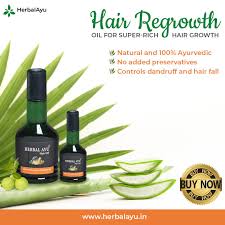 Rich in fatty acids and vitamin e, it can help. Herbalayu Hair Regrowth Oil Home Facebook