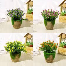 Check spelling or type a new query. Buy Outdoor Flower Fake False Plants Artificial Flowers With Pot Home Garden Decor At Affordable Prices Free Shipping Real Reviews With Photos Joom