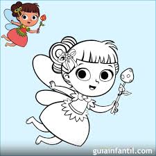 Dibujos De Hadas Para Colorear