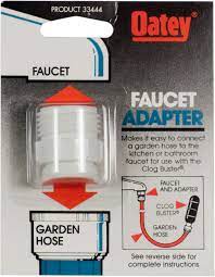 However, there is a second bag with the owner's manual and the drain hose clamp. Oatey 33444 Faucet Adapter To Connect A Garden Hose To A Kitchen Or Bath Faucet 038753334448 1