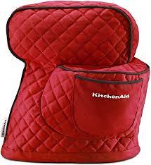 Kitchenaid stand mixer cover with accessory pocketsuite fees. Amazon Com Kitchenaid Fitted Stand Mixer Cover For Tilt Head Stand Mixer Models 4 5 Quart And 5 Quart Empire Red Mixer Accessories Kitchen Dining