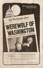 Werewolf of Washington (1973) Original US One Sheet Movie Poster (not a  Reproduction) - Etsy