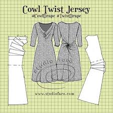 Cowl Twist Jersey Dress Huge Thanks To All The Fans That Dropped By Yesterday To Comment And Watch It S No Brain Twiste Dikis Dikis Patronu Dikis Projeleri