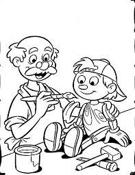 Pinocho Petri Castano Albumes Web De Picasa Pinocchio Okul Ve Boyama Sayfalari