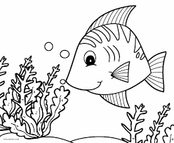 The article presents you a wide collection of fish coloring pages printable to enhance your child's artistic skills. Free Printable Fish Coloring Pages For Kids