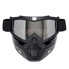 Universal Detachable Biker Goggles Mask Https Bikerterritory Com Collections Riding Gear Products Universal Detachab Vintage Helmet Motocross Goggles Helmet