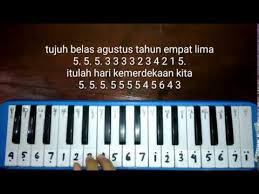 Not pianika hari merdeka | 17 agustus ono pianika follow instagram : Not Pianika Hari Merdeka 17 Agustus Youtube