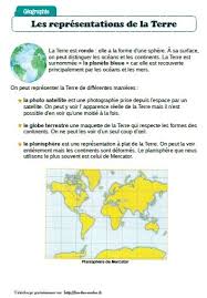 Les Differentes Representations De La Terre Cm1 Cm2 Fee Des Ecoles Cm1 Cm2 Cm2 Evaluation Cm2